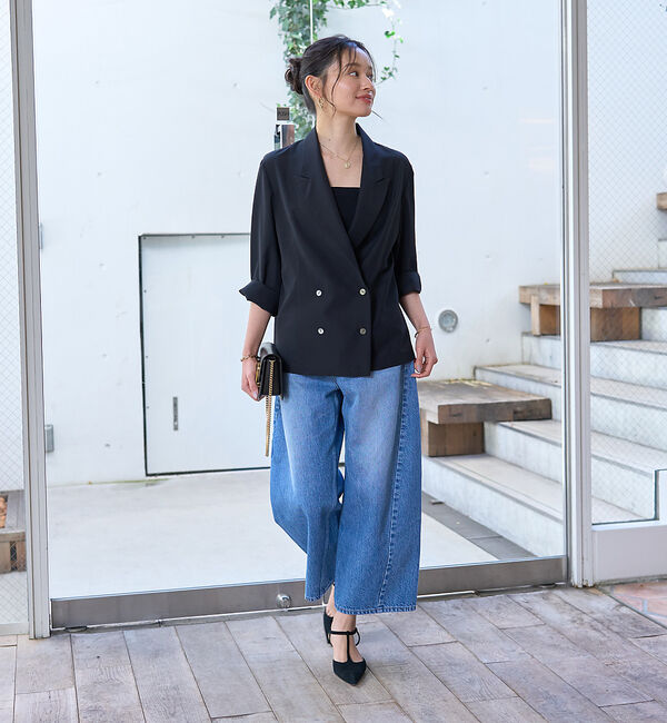 Rouge vif「ブラウスエアリージャケット」|テーラードジャケット|