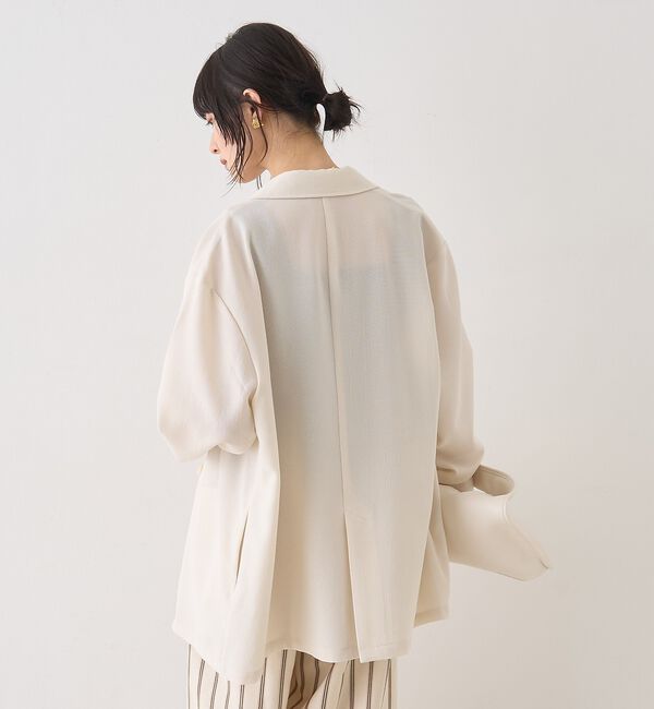 Rouge vif「バスケットメッシュダブルジャケット」|テーラードジャケット|