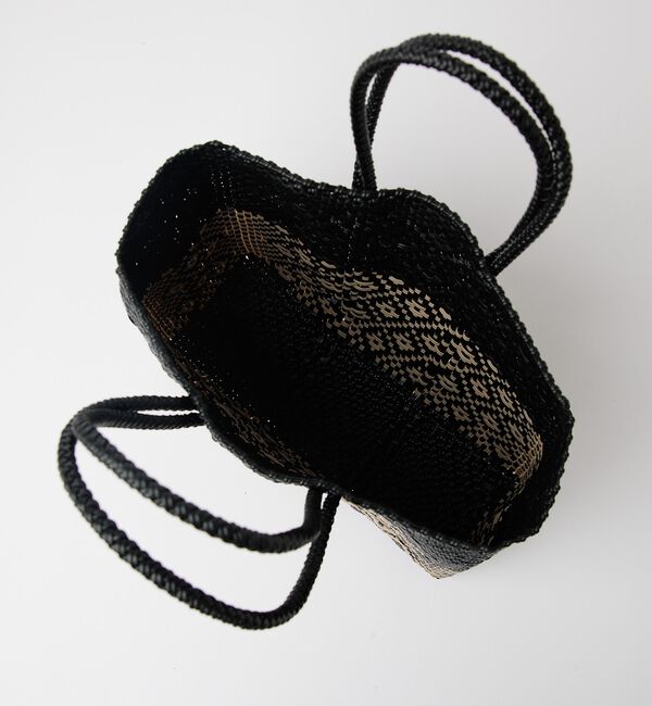 Rouge vif「【MOON BIRD/ムーンバード】手編みのメルカドバッグS/かごバッグ/ハンド」|かごバッグ|