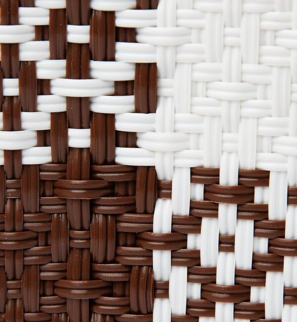 Rouge vif「【MOON BIRD/ムーンバード】手編みのメルカドバッグS/かごバッグ/ハンド」|かごバッグ|