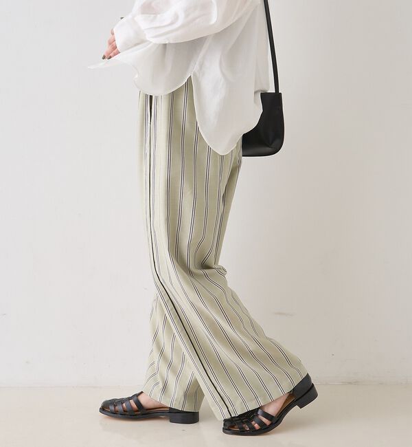Rouge vif「ストライプイージーパンツ/ウエストゴム」|その他|