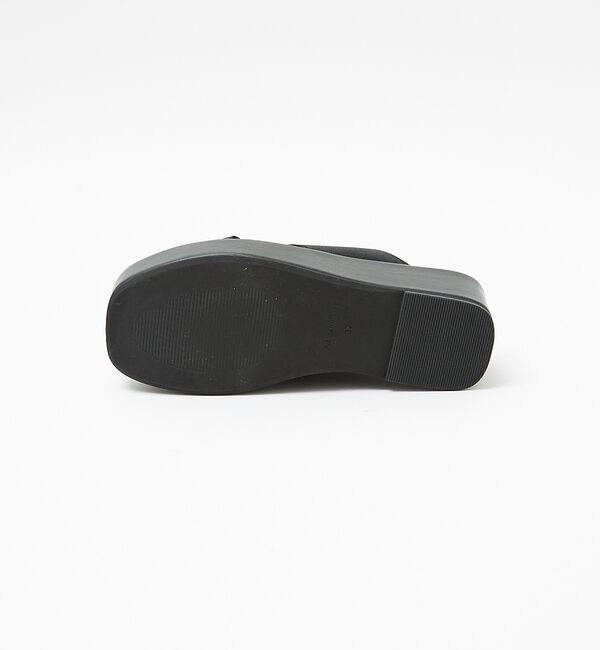 AU BANNISTER「エラスティッククロスウェッジサンダル」|サンダル|