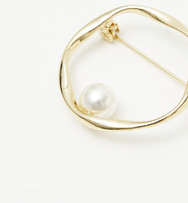 abahouse mavie「サークルパールブローチ」|その他|