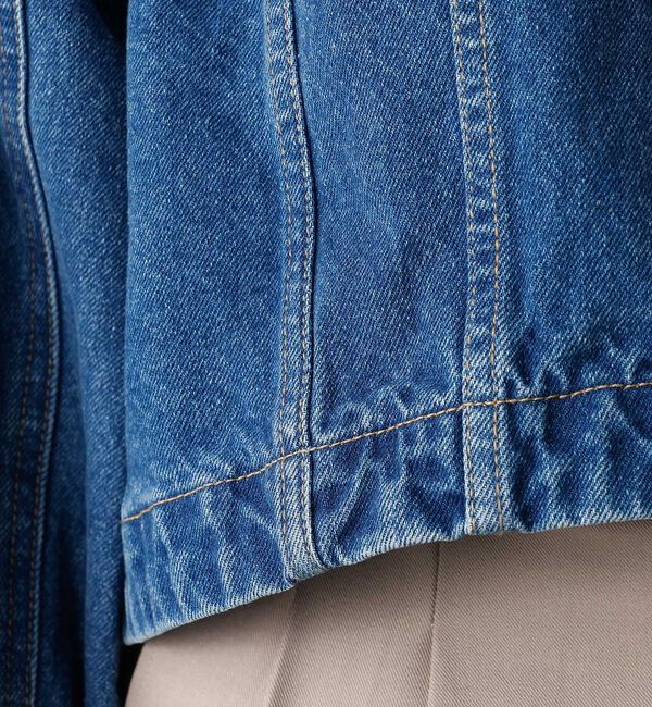 abahouse mavie「【オリジナル】デニムショートジャケット/バルーン袖/長袖/羽織/春服」|その他|