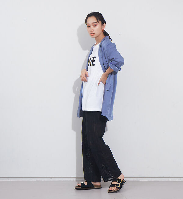 NOMINE「スリットスリーブルーズジャケット」|テーラードジャケット|