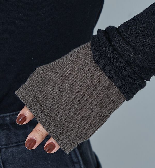 NOMINE「ダブルスリーブ シアー ロンT」|Tシャツ・カットソー|