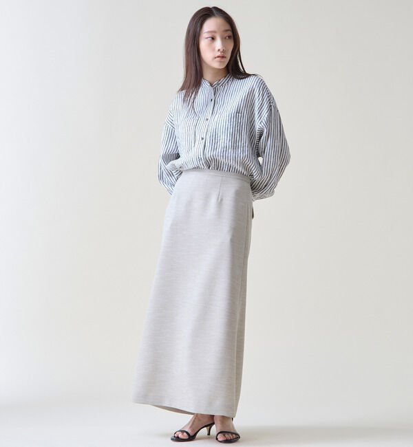 TIARA「シンプルロングタイトスカート」|スカート|