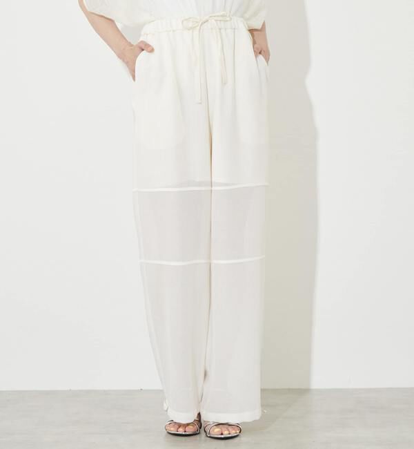 Soffitto「裾絞りリラックスパンツ」|その他|オフホワイト