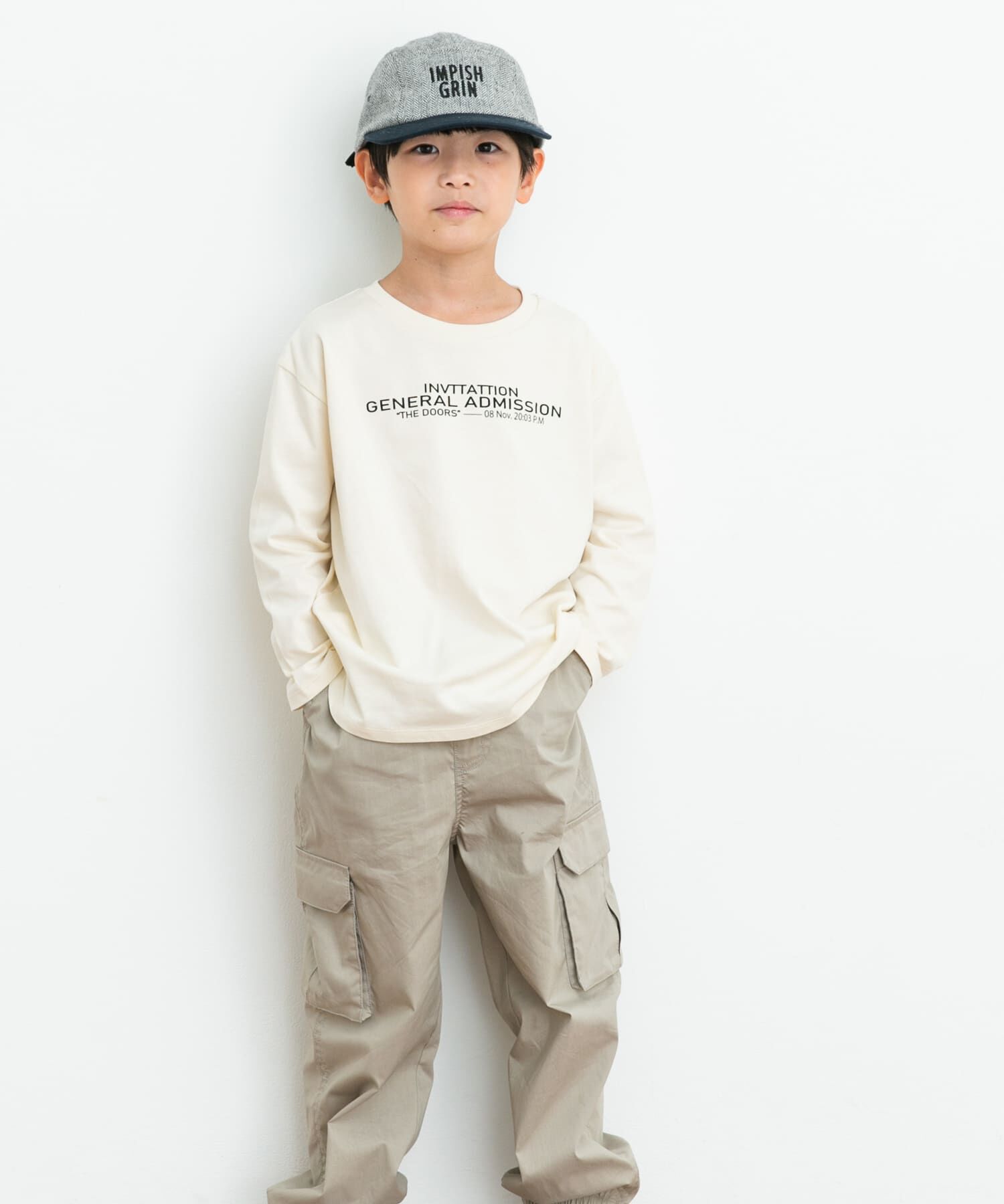 URBAN RESEARCH DOORS「コットンクルーネックロンTシャツ(KIDS)」|その他|
