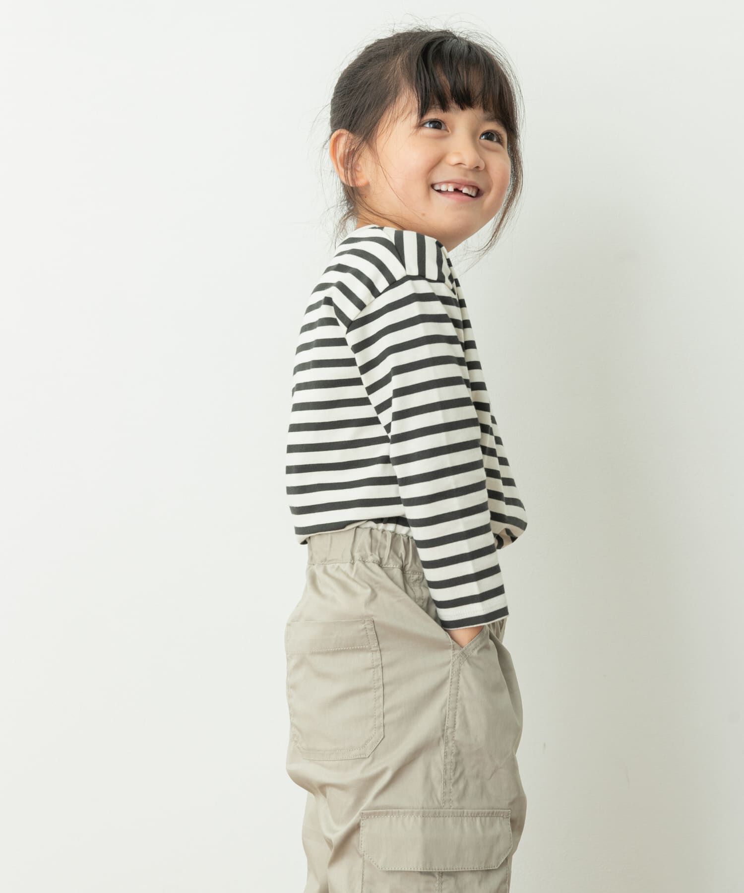 URBAN RESEARCH DOORS「コットンクルーネックロンTシャツ(KIDS)」|その他|