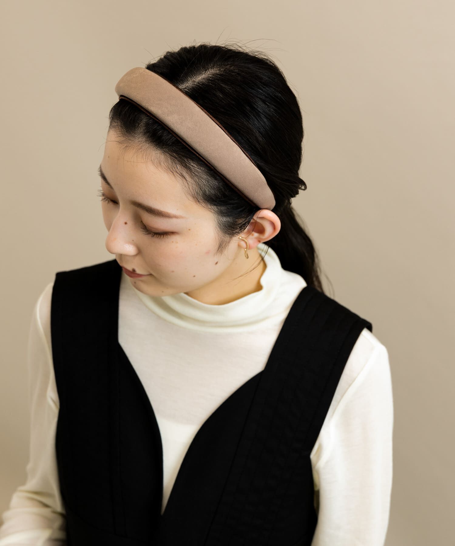 SMELLY「サテンプックリカチューシャ」|カチューシャ|