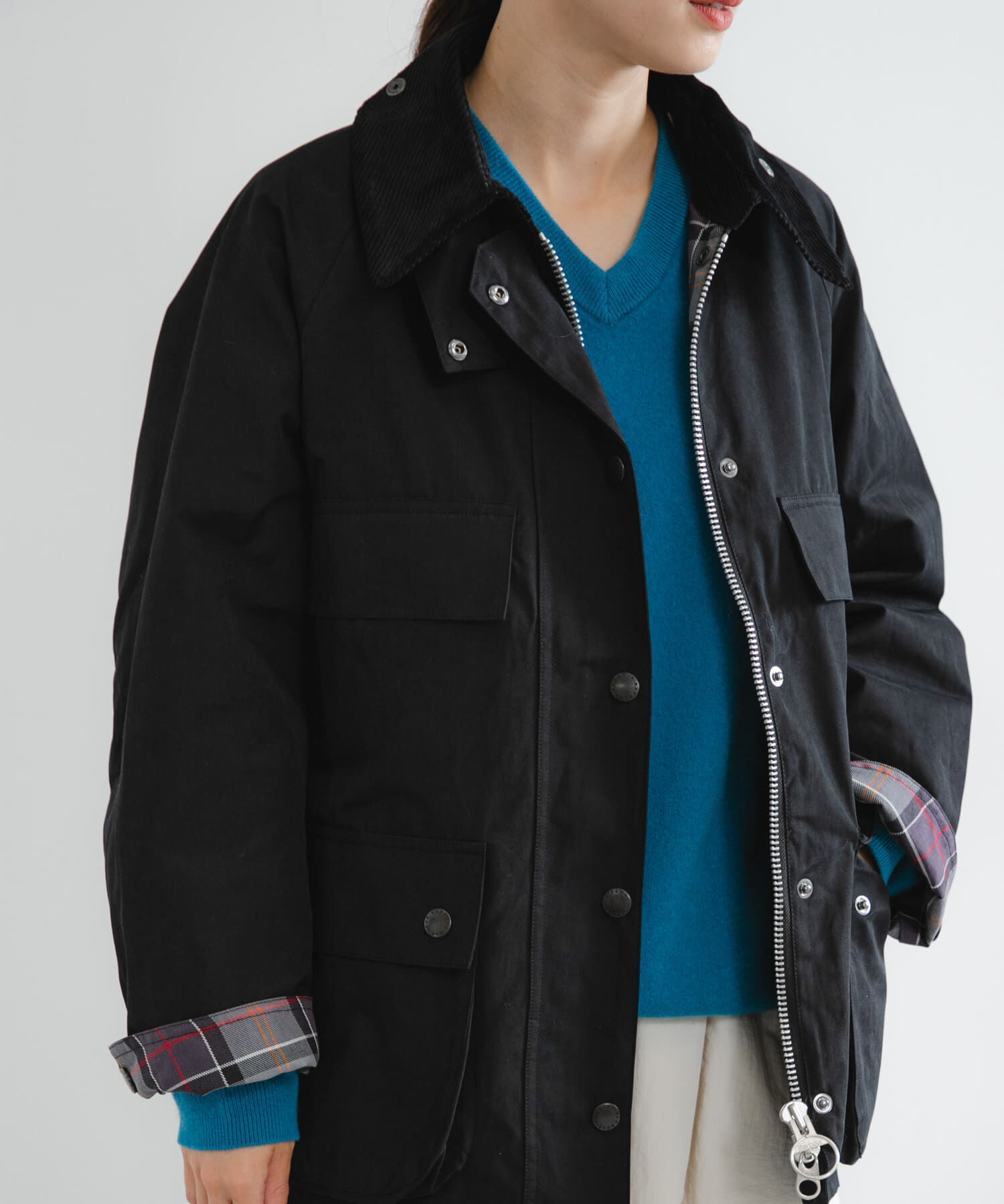 URBAN RESEARCH「『別注』Barbour / URBAN RESEARCH　BEDALE」|ノーカラーコート|