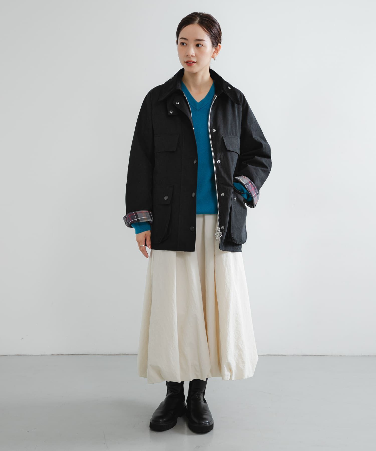 URBAN RESEARCH「『別注』Barbour / URBAN RESEARCH　BEDALE」|ノーカラーコート|