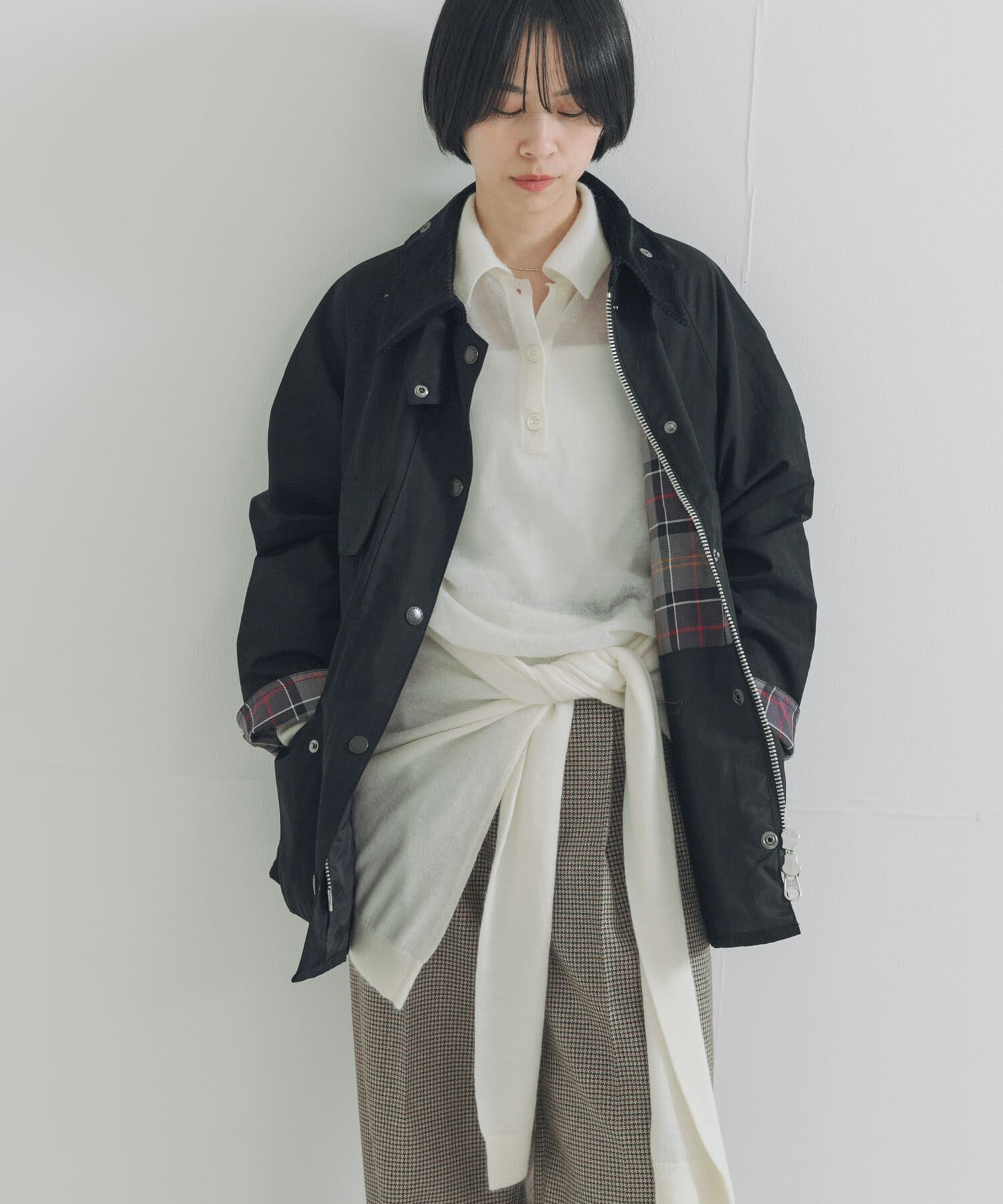 URBAN RESEARCH「『別注』Barbour / URBAN RESEARCH　BEDALE」|ノーカラーコート|