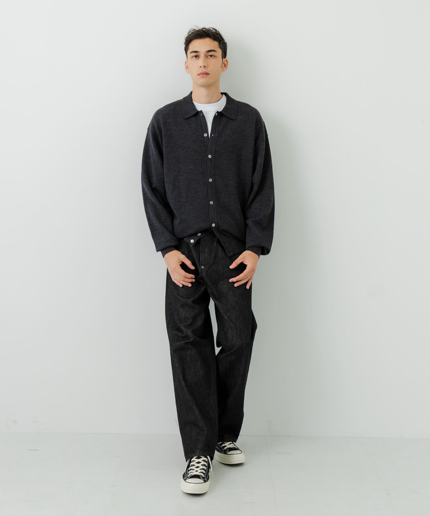 URBAN RESEARCH「『別注』crepuscule&times;URBAN RESEARCH　H-G Knit Shirts」|ニット・セーター|