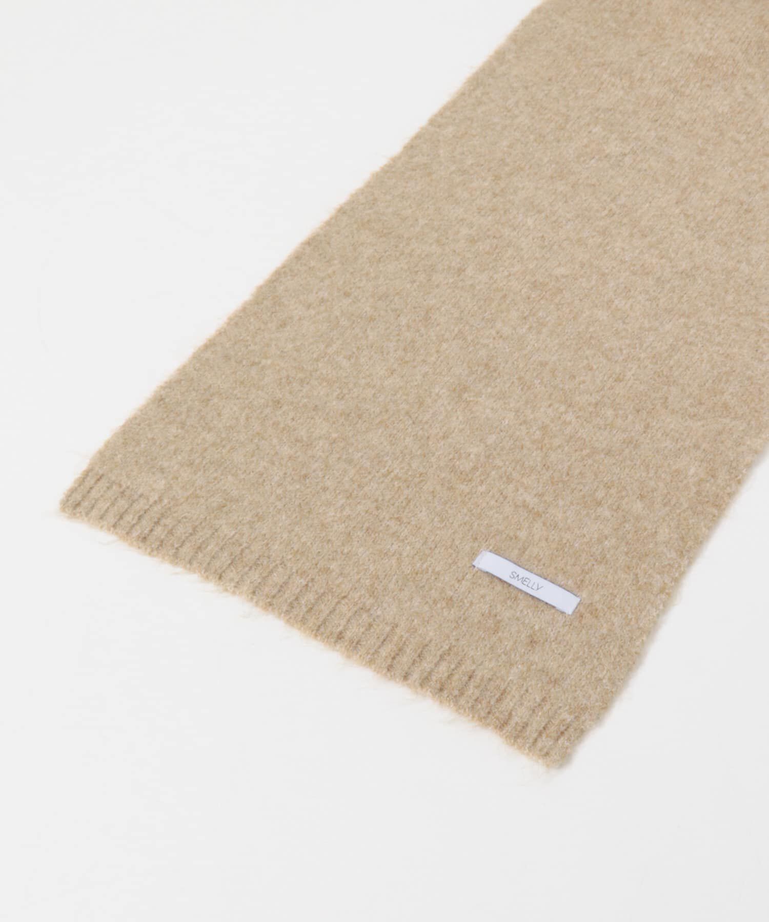 SMELLY「プレーンニットマフラー」|マフラー|