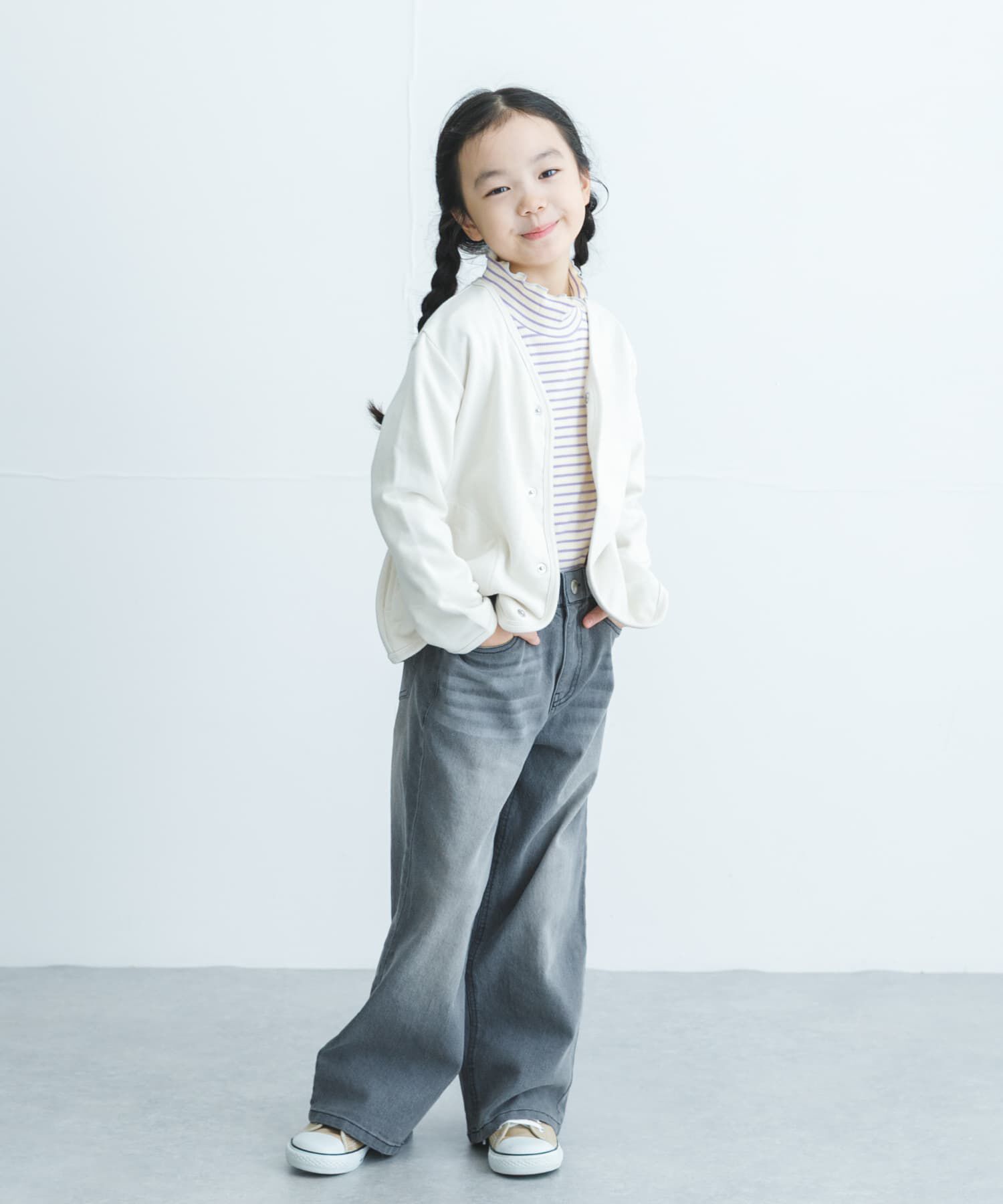 URBAN RESEARCH DOORS「裏毛Vネックカーディガン(KIDS)」|その他|