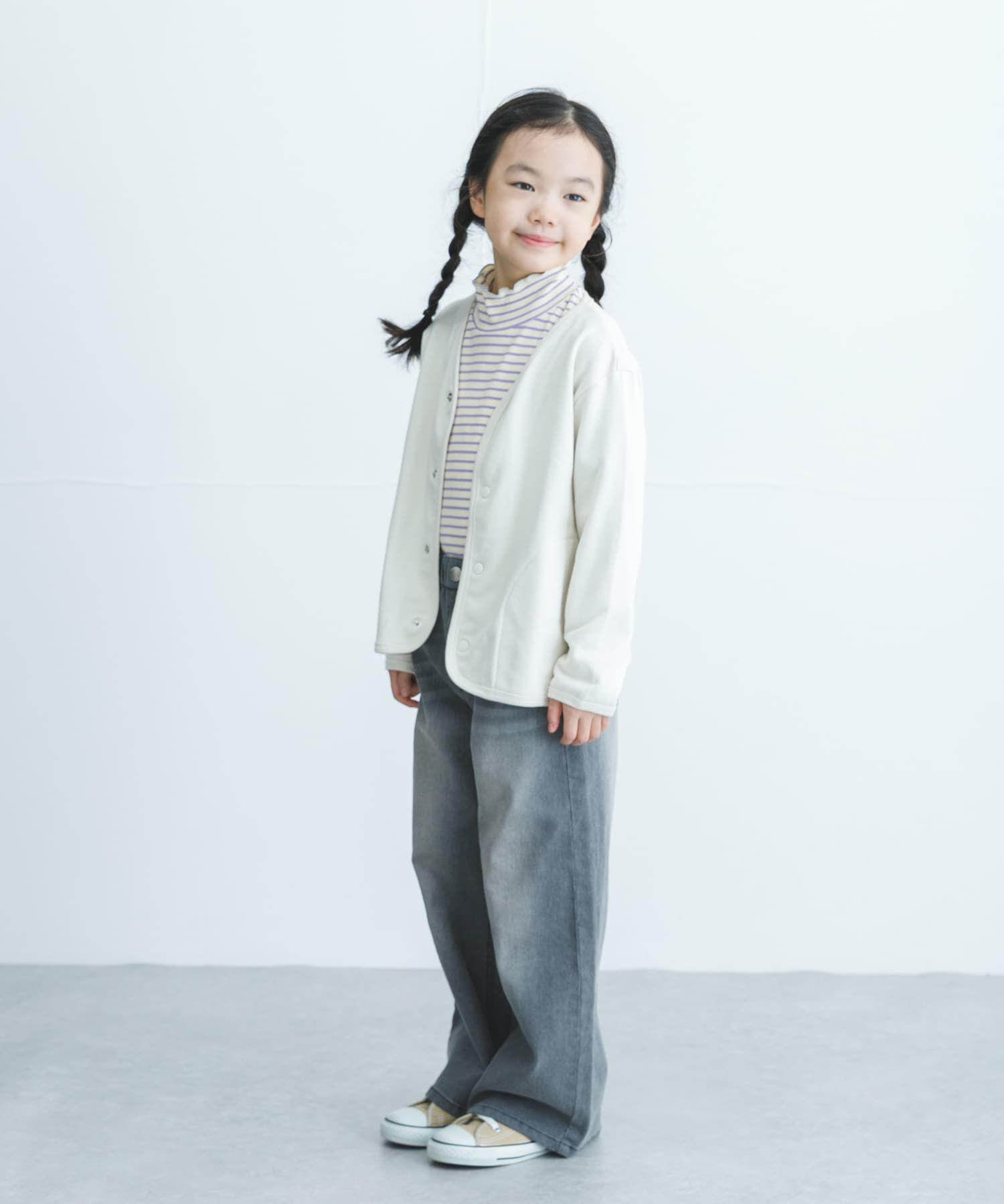 URBAN RESEARCH DOORS「裏毛Vネックカーディガン(KIDS)」|その他|