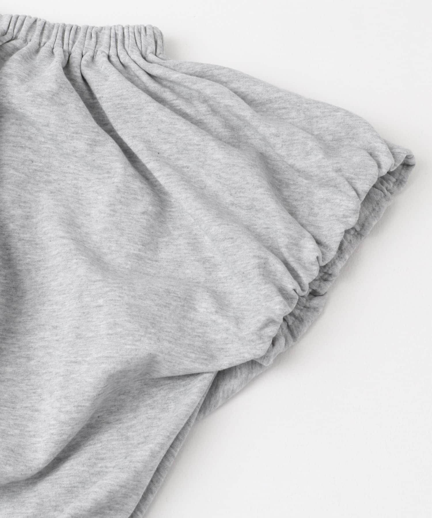  「リボンギャザースウェット」|スウェット・ジャージ|