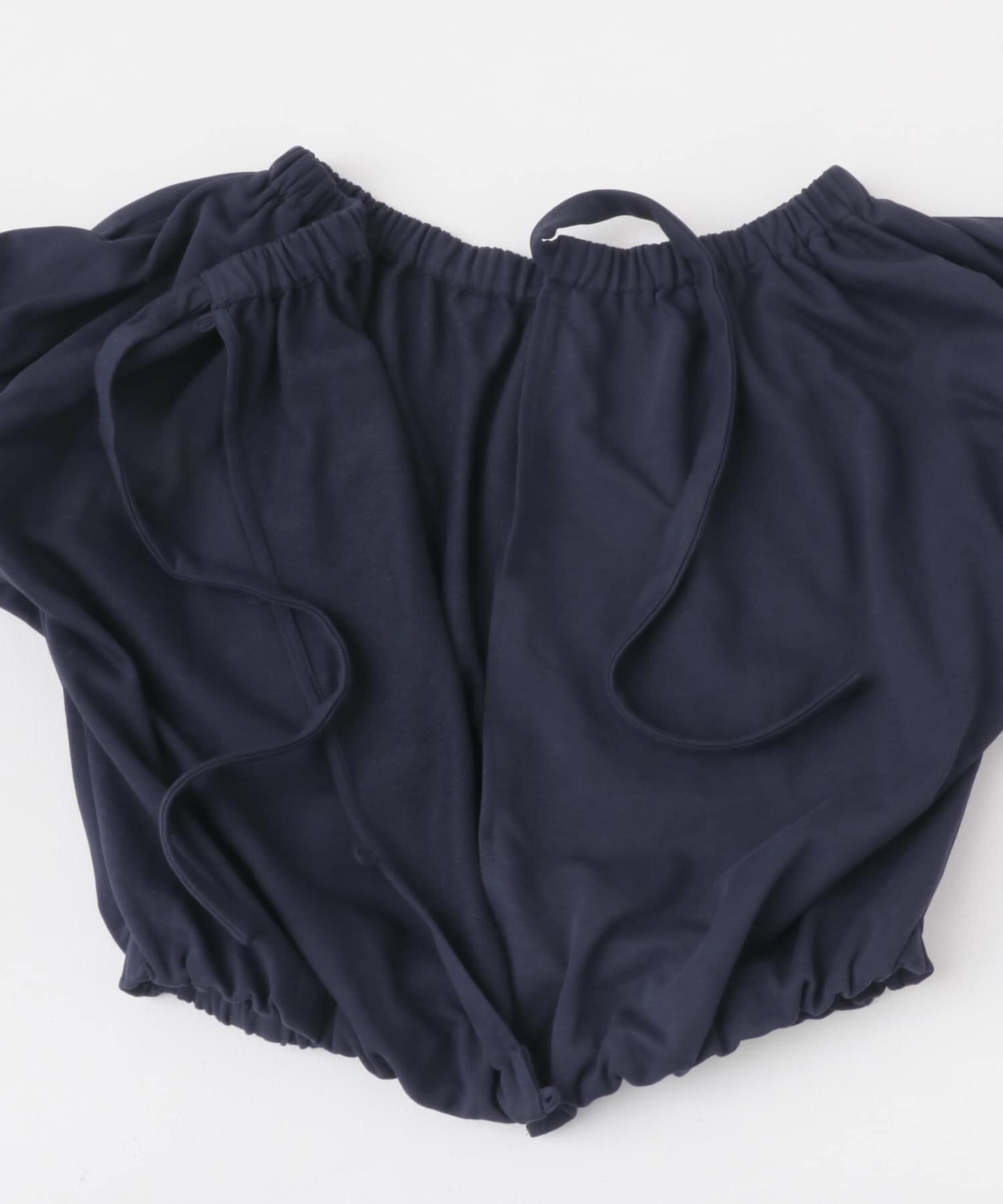  「リボンギャザースウェット」|スウェット・ジャージ|