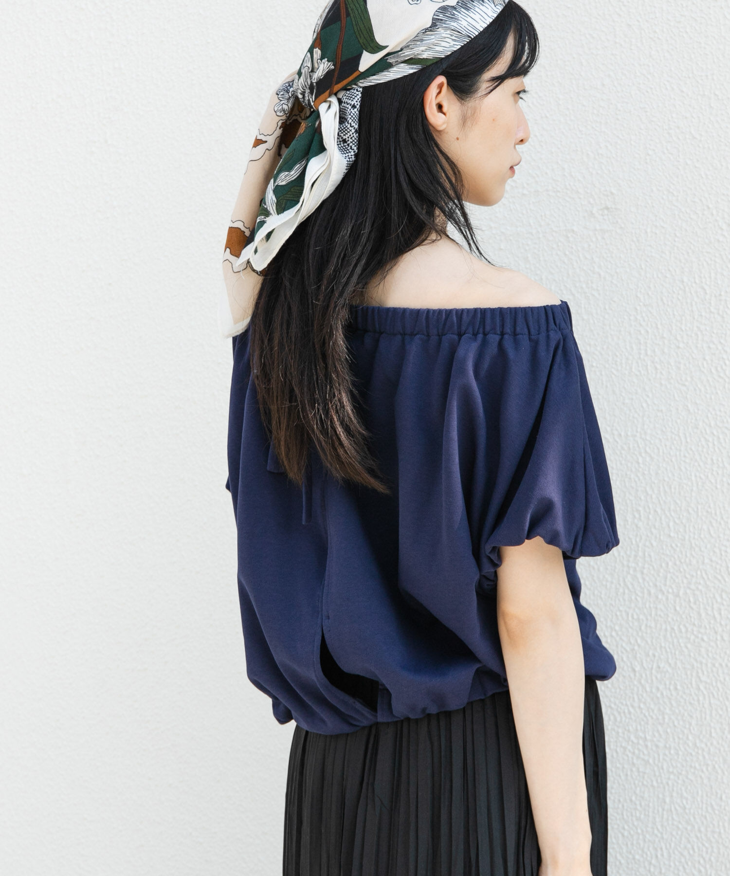  「リボンギャザースウェット」|スウェット・ジャージ|