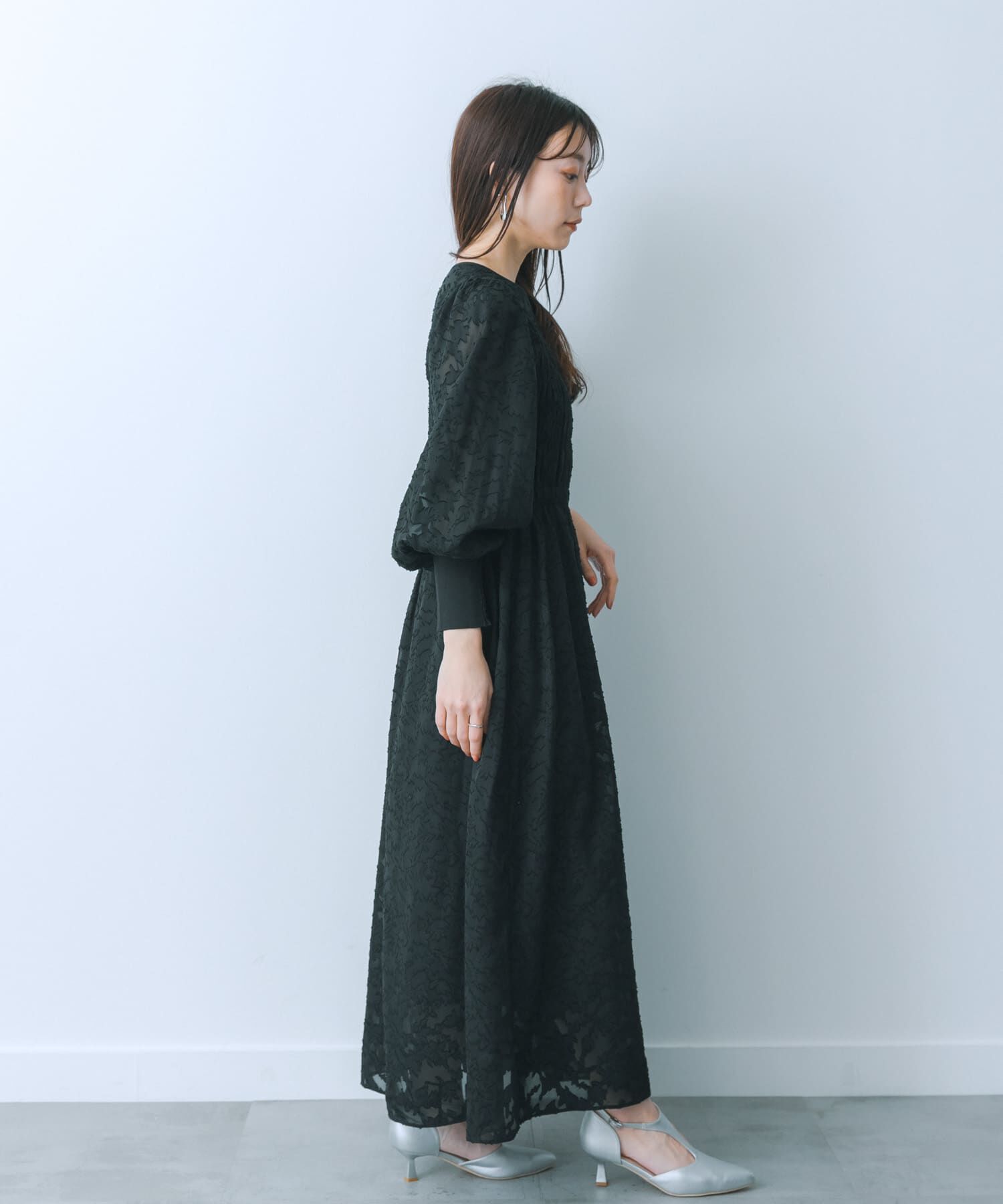 SENSE OF PLACE by URBAN RESEARCH「ウエストマークシャーリングワンピース」|ワンピース|