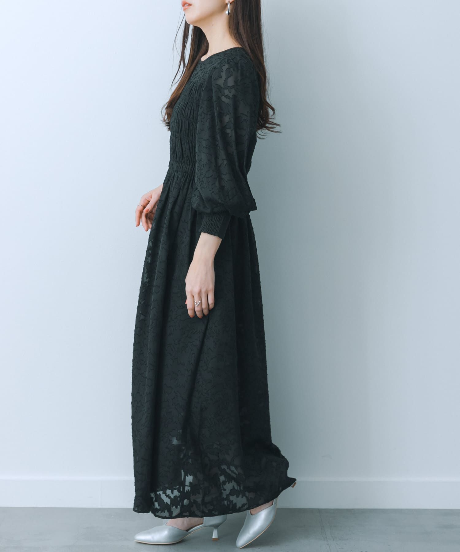 SENSE OF PLACE by URBAN RESEARCH「ウエストマークシャーリングワンピース」|ワンピース|