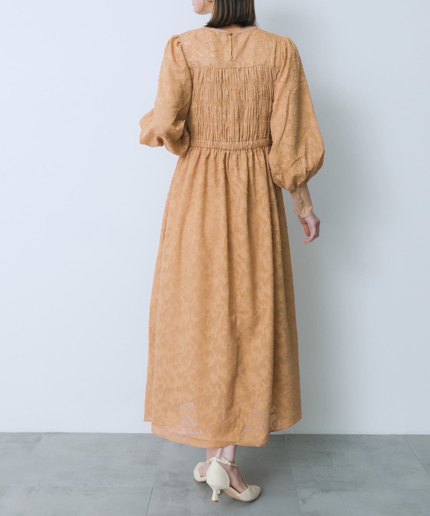 SENSE OF PLACE by URBAN RESEARCH「ウエストマークシャーリングワンピース」|ワンピース|