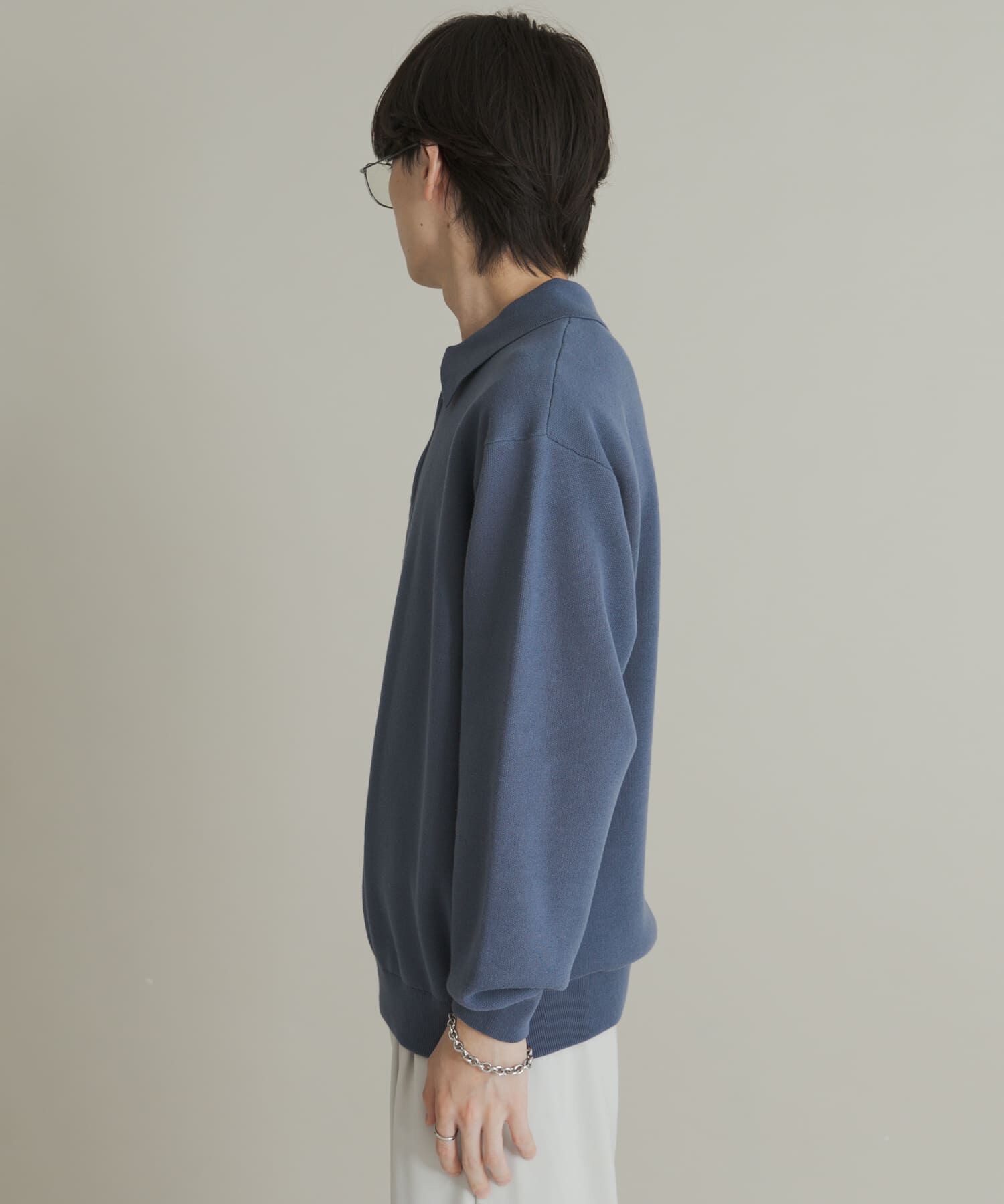 SENSE OF PLACE by URBAN RESEARCH「『ユニセックス』スウェットライクハーフジップニット」|ニット・セーター|