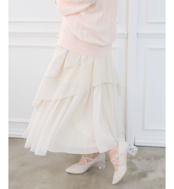  「ランダムティアードスカート」|スカート|
