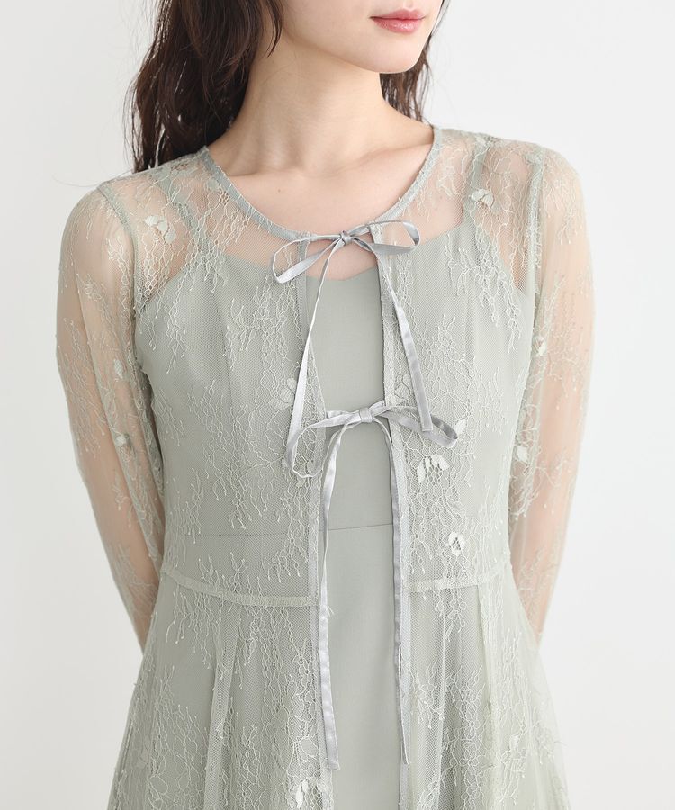 earth music&ecology「SET2点レースワンピース＋キャミワンピース」|ワンピース|