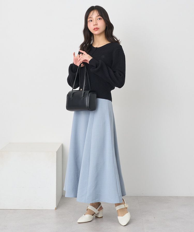 earth music&ecology「ミニケーブルコンパクトカーディガン」|カーディガン|