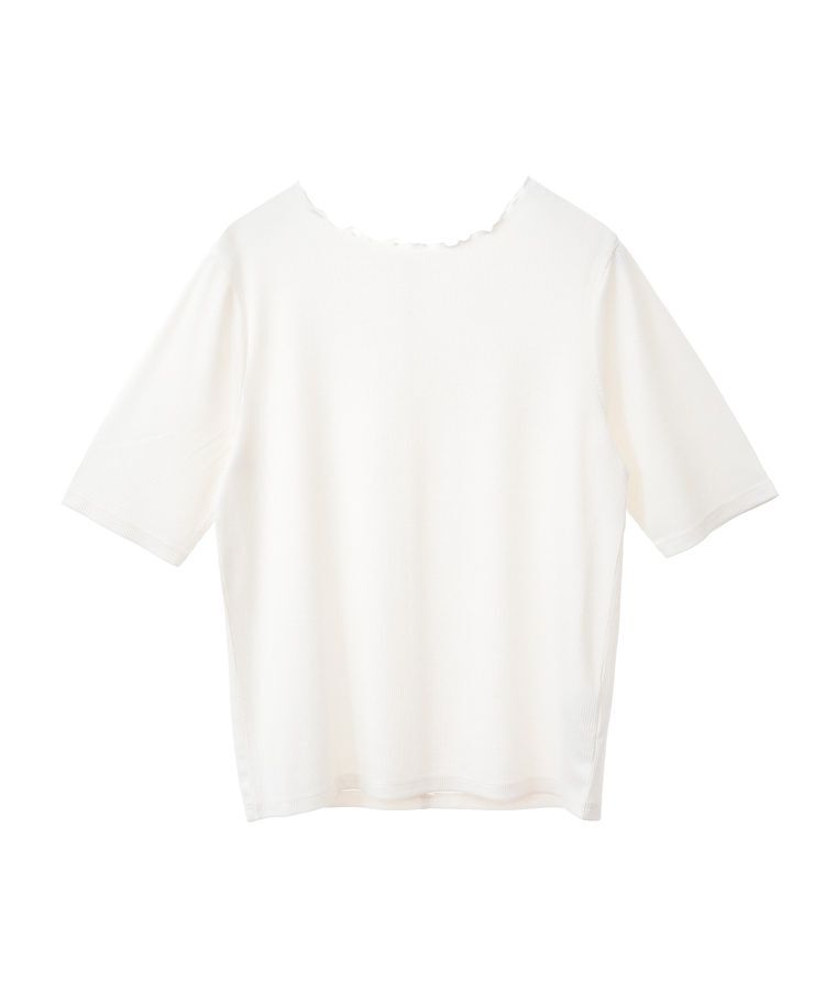 earth music&ecology「リブメローショートスリーブプルオーバー」|Tシャツ・カットソー|