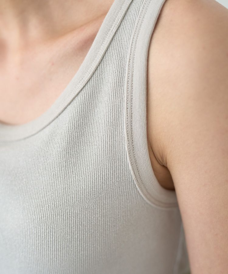 AMERICAN HOLIC「ラメテレコタンクトップ」|インナー|