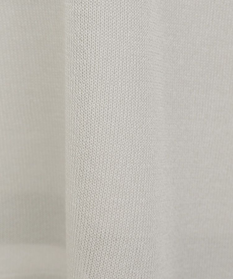 Green Parks「アソートロゴ半袖シアーニットプルオーバー」|ニット・セーター|