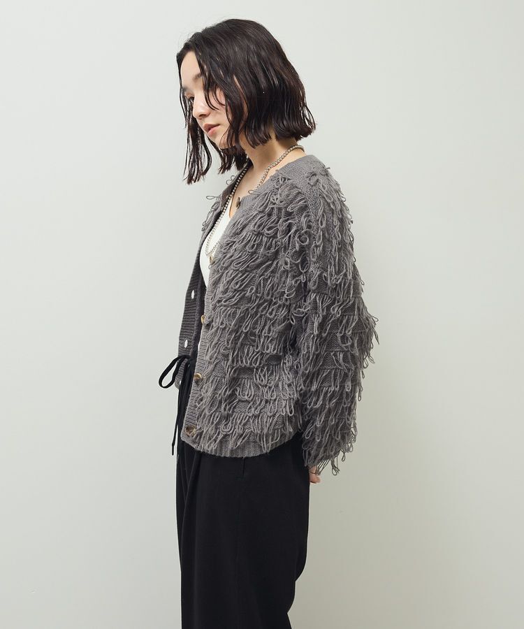 Green Parks「ループニットカーディガン」|カーディガン|