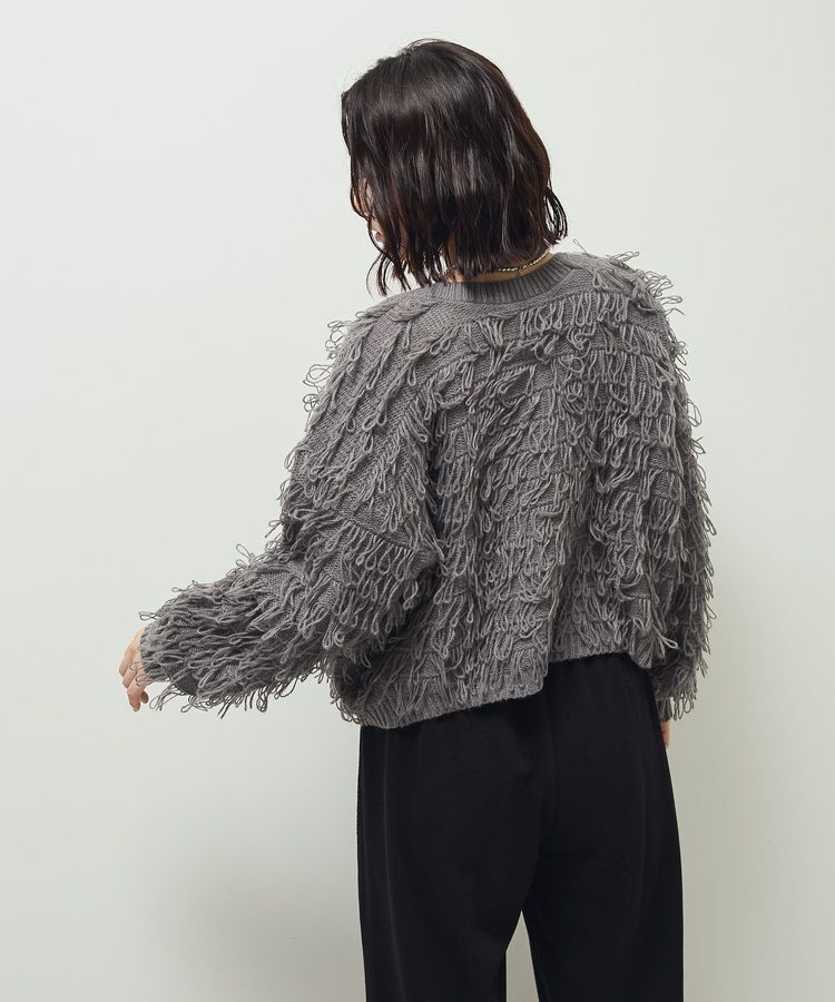 Green Parks「ループニットカーディガン」|カーディガン|