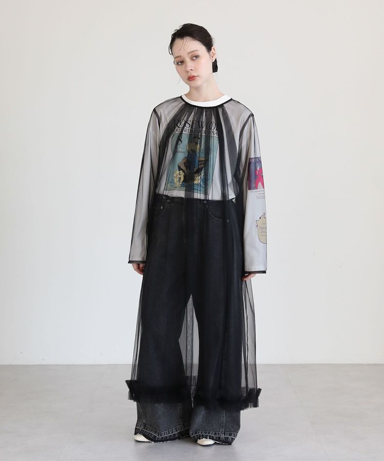 Green Parks「・ELENCARE DUE チュールワンピース」|ワンピース|