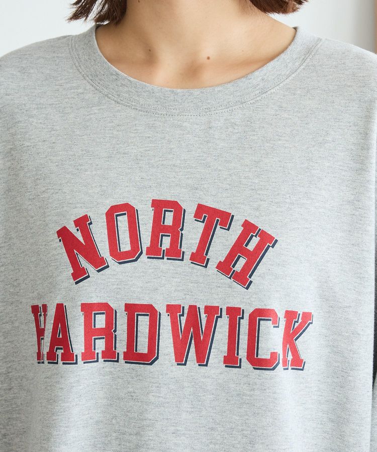 Green Parks「カレッジロゴ裏毛チュニック」|チュニック|