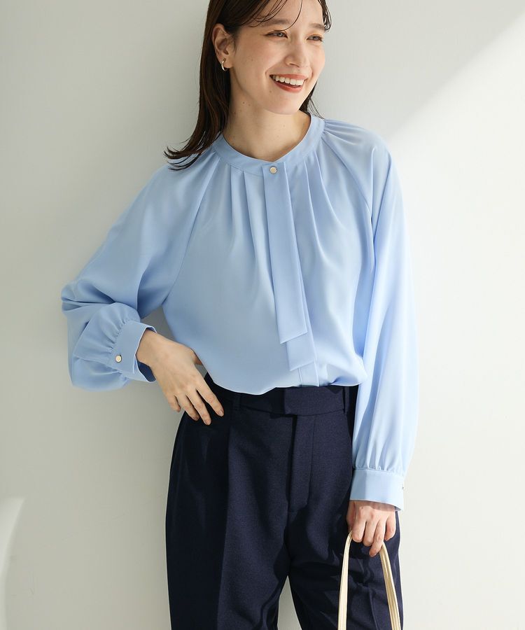 Green Parks「O.2wayボウタイブラウス」|シャツ・ブラウス|