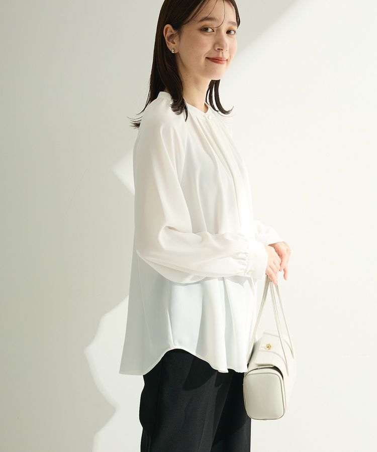 Green Parks「O.2wayボウタイブラウス」|シャツ・ブラウス|