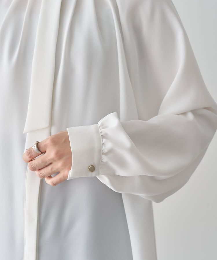 Green Parks「O.2wayボウタイブラウス」|シャツ・ブラウス|