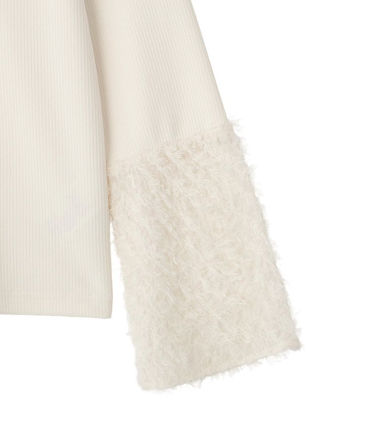 Green Parks「袖フェザードッキングプルオーバー」|Tシャツ・カットソー|