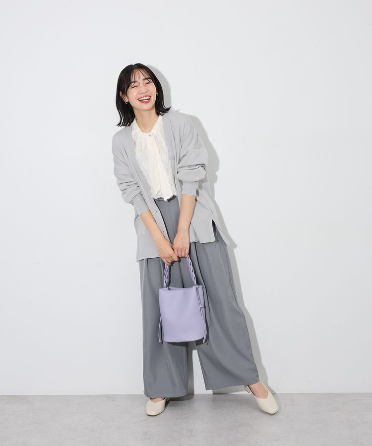 Green Parks「ここちニットVネックカーディガン」|カーディガン|