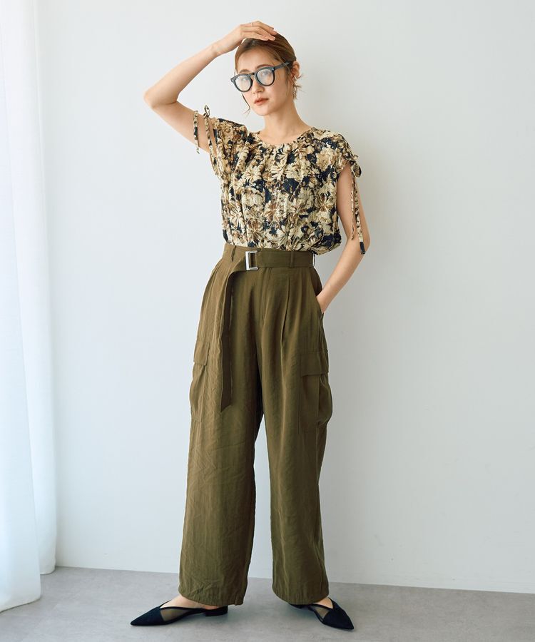 YECCA VECCA「ベルテッドカーゴパンツ」|その他|