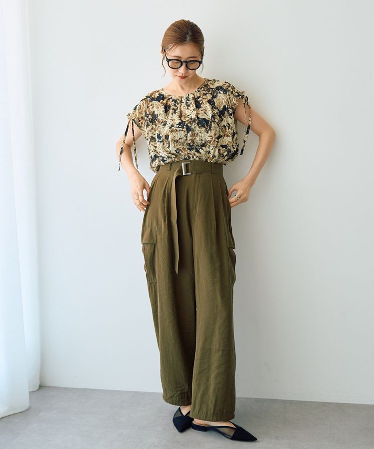 YECCA VECCA「ベルテッドカーゴパンツ」|その他|