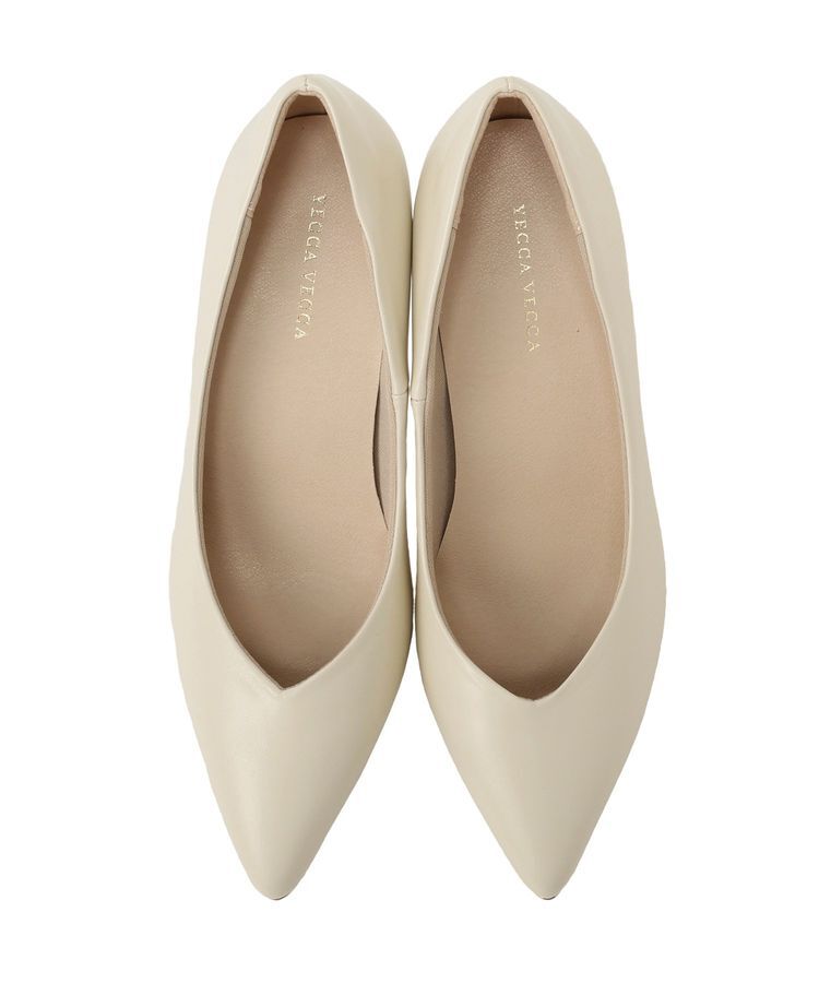 YECCA VECCA「メタルラインパンプス」|パンプス|