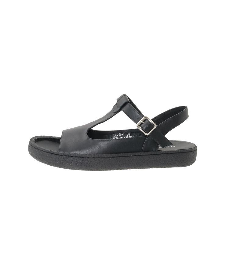 YECCA VECCA「【MOHI】レザーTストラップサンダル①」|サンダル|