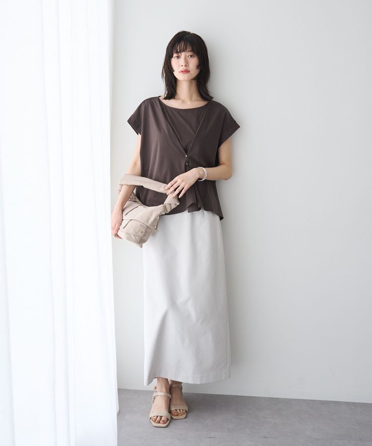 YECCA VECCA「【story.】PL FRILLS HANDBAG」|ハンドバッグ|