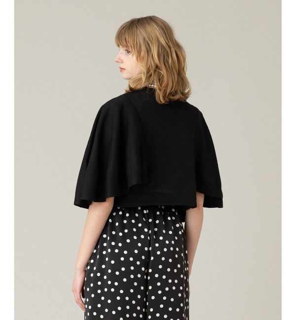 LOULOU WILLOUGHBY「【LOULOU WILLOUGHBY】ミニ丈フレアスリーブプルオーバー」|ニット・セーター|